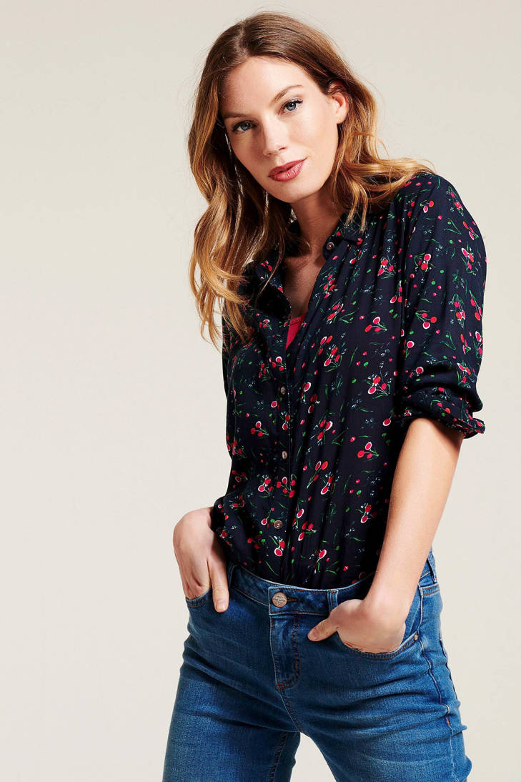 met bloemenprint Didi blouse all over 5wxXHFq
