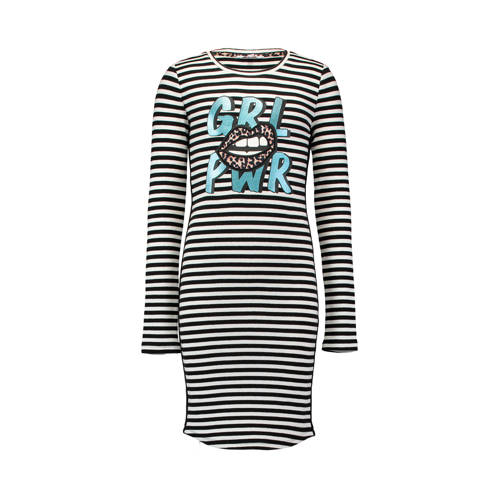 Coolcat Gestreepte Jurk Zwart coolcat kopen in de aanbieding Coolcat Gestreepte Jurk Zwart coolcat kopen in de aanbieding