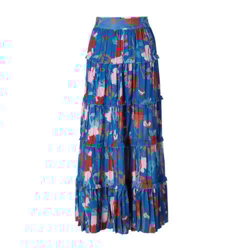 Lost Ink Rok Met Bloemenprint lost ink kopen in de aanbieding