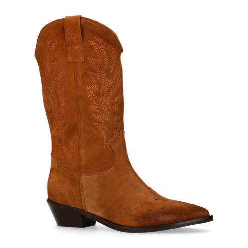 Sacha Suede Cowboy Laarzen Cognac sacha kopen in de aanbieding Sacha Suede Cowboy Laarzen Cognac sacha kopen in de aanbieding