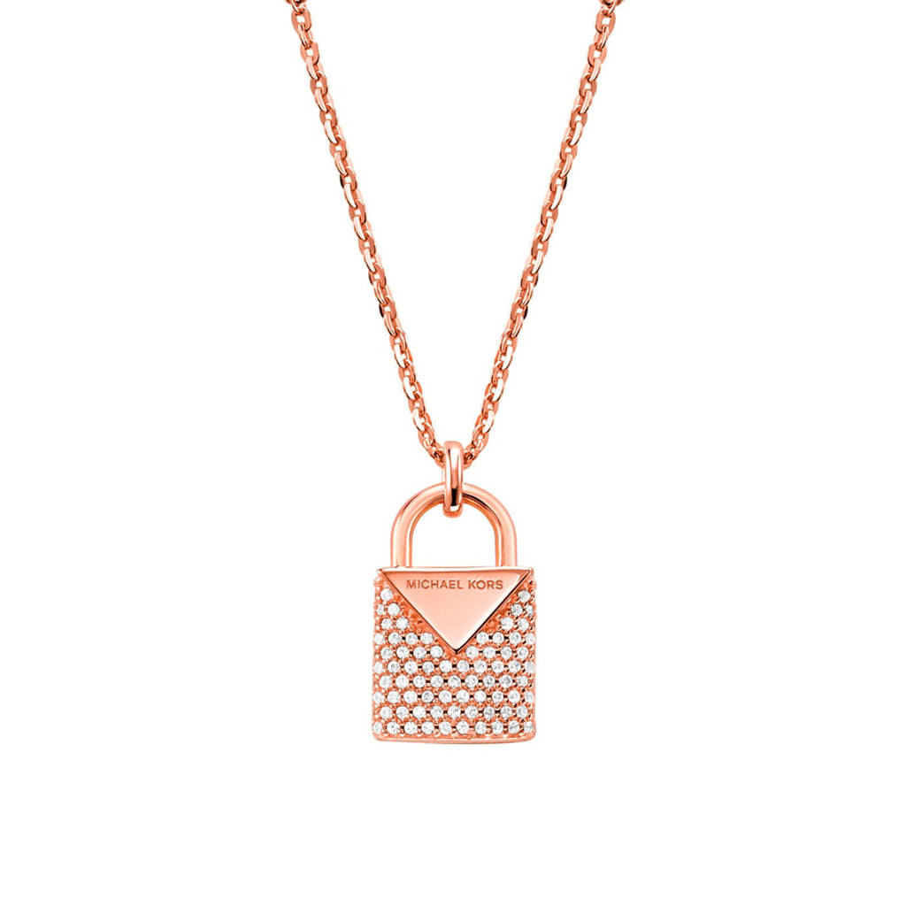Michael Kors ketting MKC1040AN791, Roségoudkleurig
