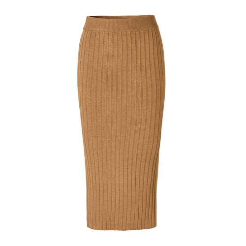 Mango Gebreide Rib Rok Camel mango kopen in de aanbieding Mango Gebreide Rib Rok Camel mango kopen in de aanbieding