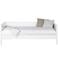 WOOOD Nikki Bedbank Excl Lade - Grenen - Jadegroen - 73x208x100