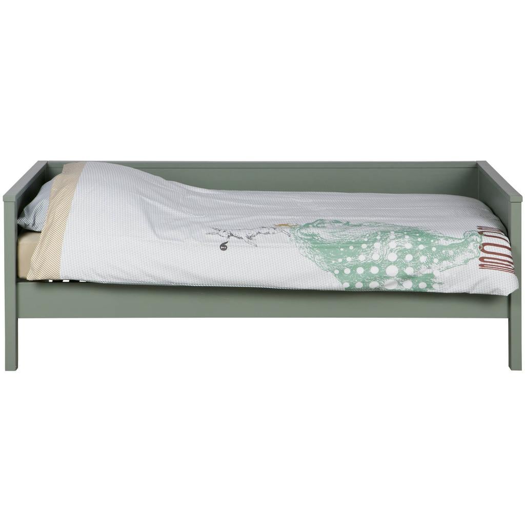 WOOOD Nikki Bedbank Excl Lade - Grenen - Wit - 100x73x208