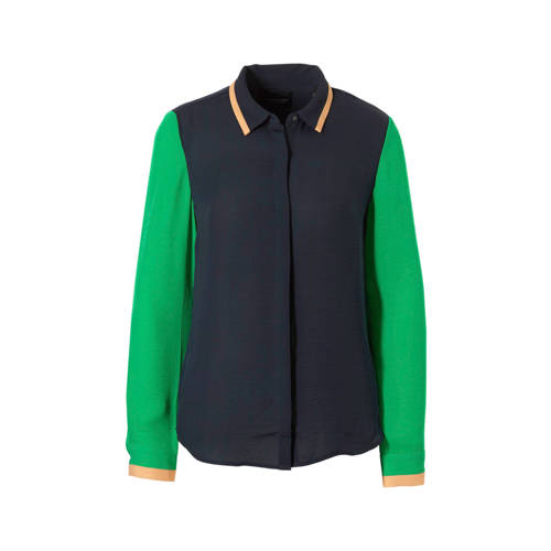 Scotch Soda Colour Block Blouse scotch soda kopen in de aanbieding