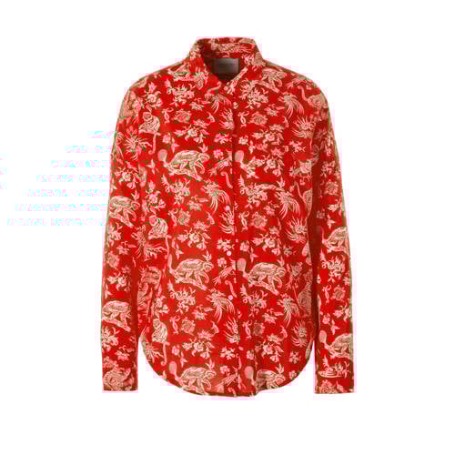 Scotch Soda Blouse Met All Over Print scotch soda kopen in de aanbieding Scotch Soda Blouse Met All Over Print scotch soda kopen in de aanbieding
