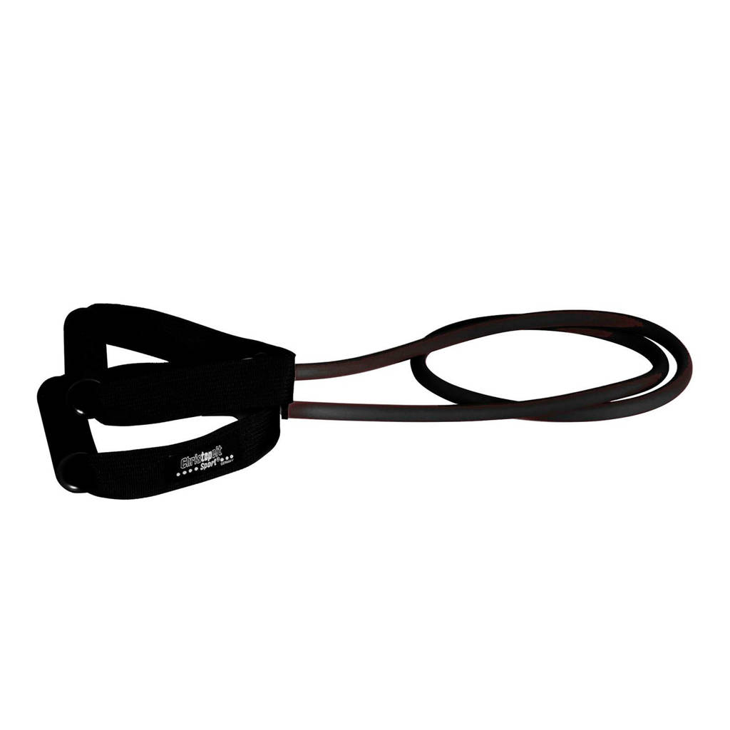Christopeit weerstandsband Heavy - 150 cm, Zwart