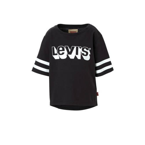 Levis Kids Croptop Met Logo Monroe Zwart levis kopen in de aanbieding Levis Kids Croptop Met Logo Monroe Zwart levis kopen in de aanbieding