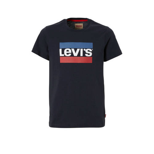 Levis Kids T Shirt Met Logo Donkerblauw levis kopen in de aanbieding Levis Kids T Shirt Met Logo Donkerblauw levis kopen in de aanbieding