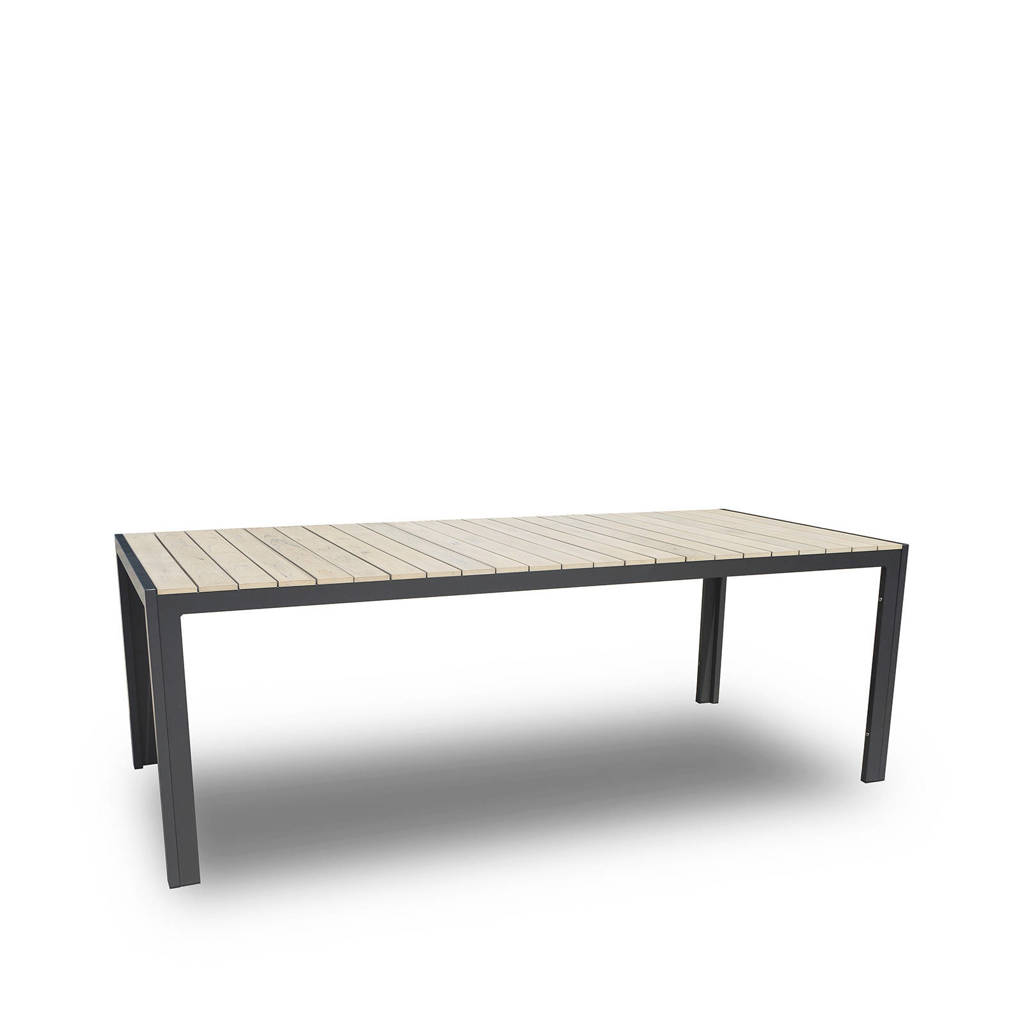 SenS-Line tuintafel (220x100 cm) Jersey, zand/antraciet