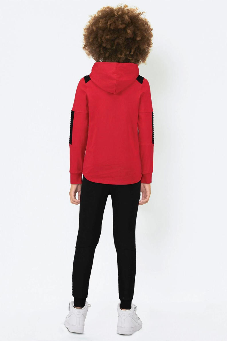 Coolcat longsleeve met printopdruk helder rood | wehkamp