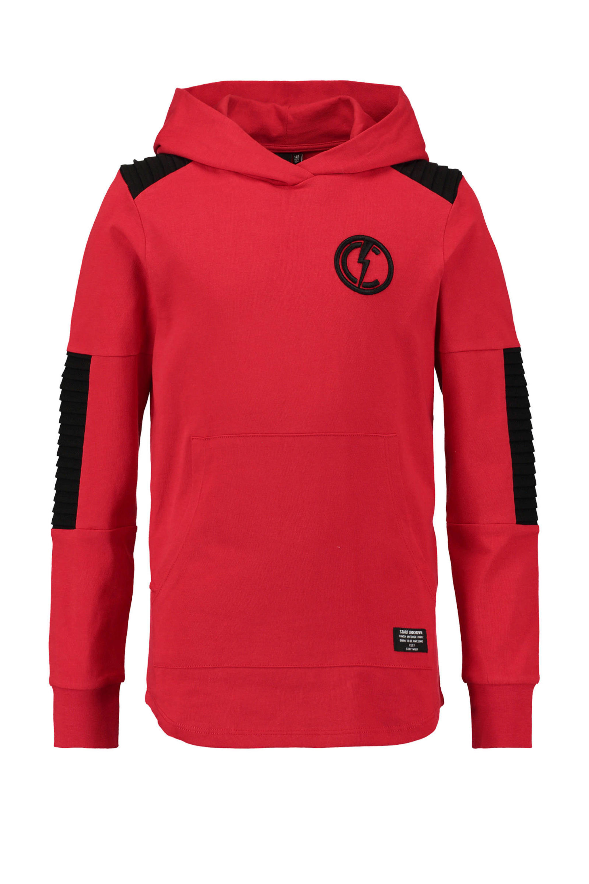 Coolcat longsleeve met printopdruk helder rood | wehkamp