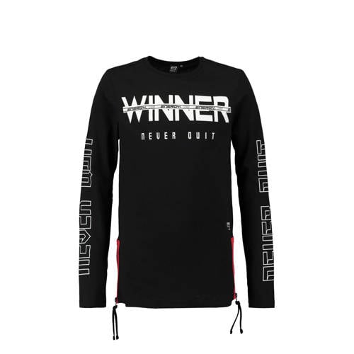 Coolcat Longsleeve Met Tekst Zwart coolcat kopen in de aanbieding Coolcat Longsleeve Met Tekst Zwart coolcat kopen in de aanbieding