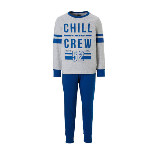 Ca Here There Pyjama Met Tekst Grijsblauw ca kopen in de aanbieding Ca Here There Pyjama Met Tekst Grijsblauw ca kopen in de aanbieding