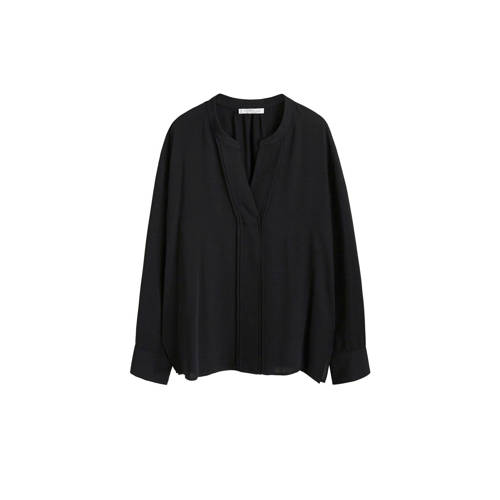 Violeta By Mango Blouse Zwart violeta by mango kopen in de aanbieding Violeta By Mango Blouse Zwart violeta by mango kopen in de aanbieding