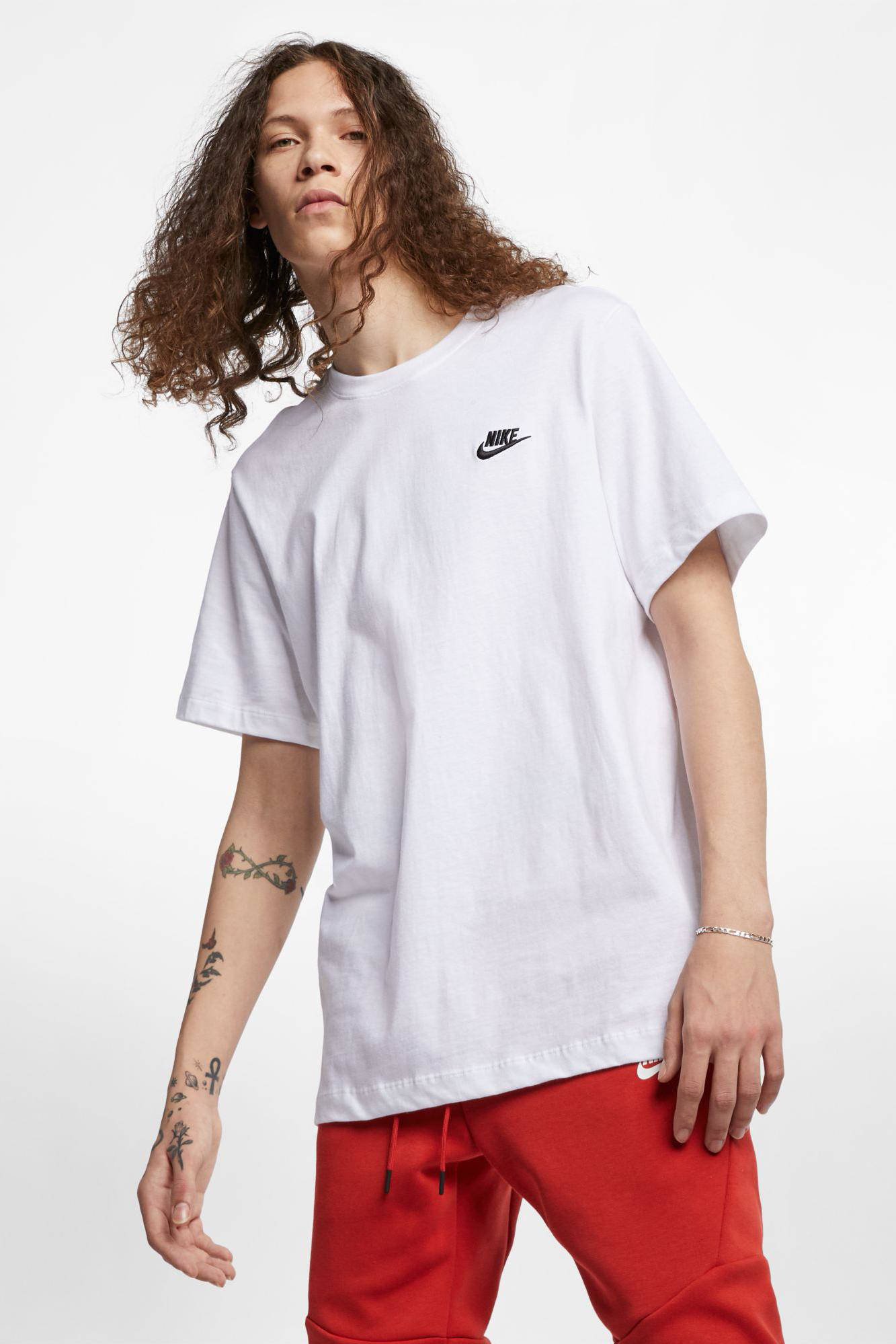 nike cotton shirt mens