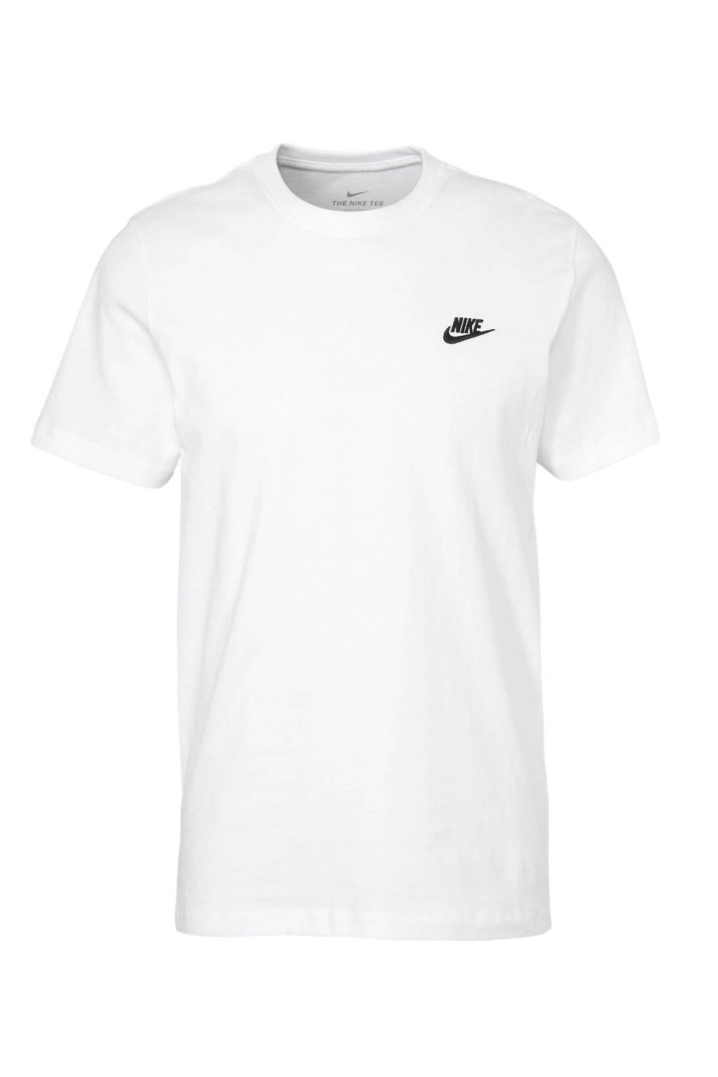 Nike T-shirt wit, Wit/zwart