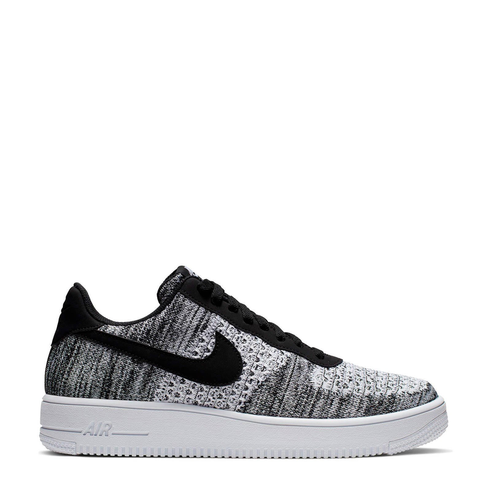 Nike Air Force 1 Flyknit 2.0 sneakers zwart/wit | wehkamp Nike Air Force 1 Flyknit 2.0 sneakers zwart/wit | wehkamp