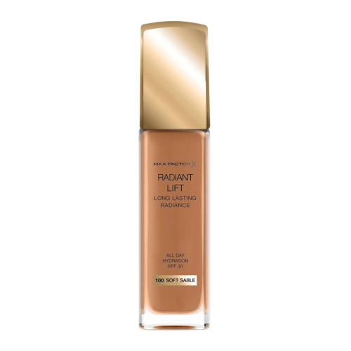 Max Factor Radiant Lift Foundation 100 Soft Sable max factor kopen in de aanbieding