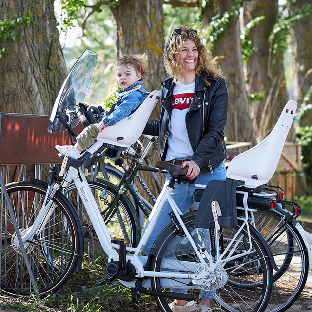 Heerlijk het beleid stopcontact Urban Iki fietsstoeltje achter wit | wehkamp