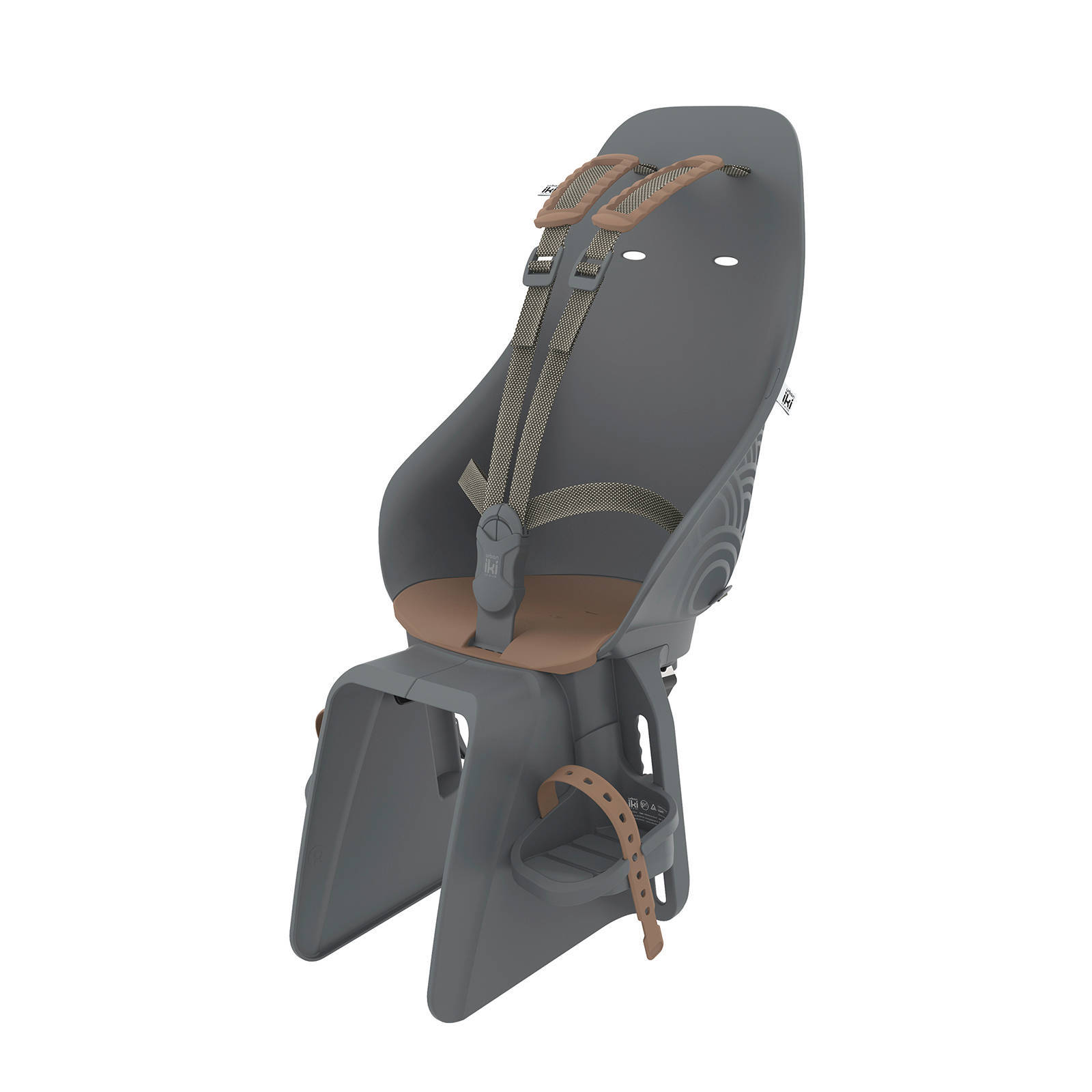 Urban Iki fietsstoeltje achter zwart/bruin | wehkamp