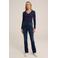 WE Fashion basic longsleeve met katoen donkerblauw