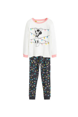 pyjama met Mickey Mouse wit