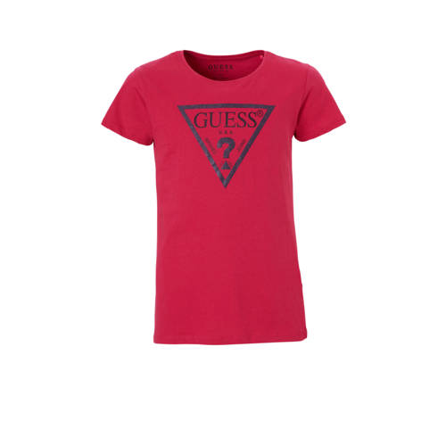 Guess T Shirt Met Logoprint guess kopen in de aanbieding