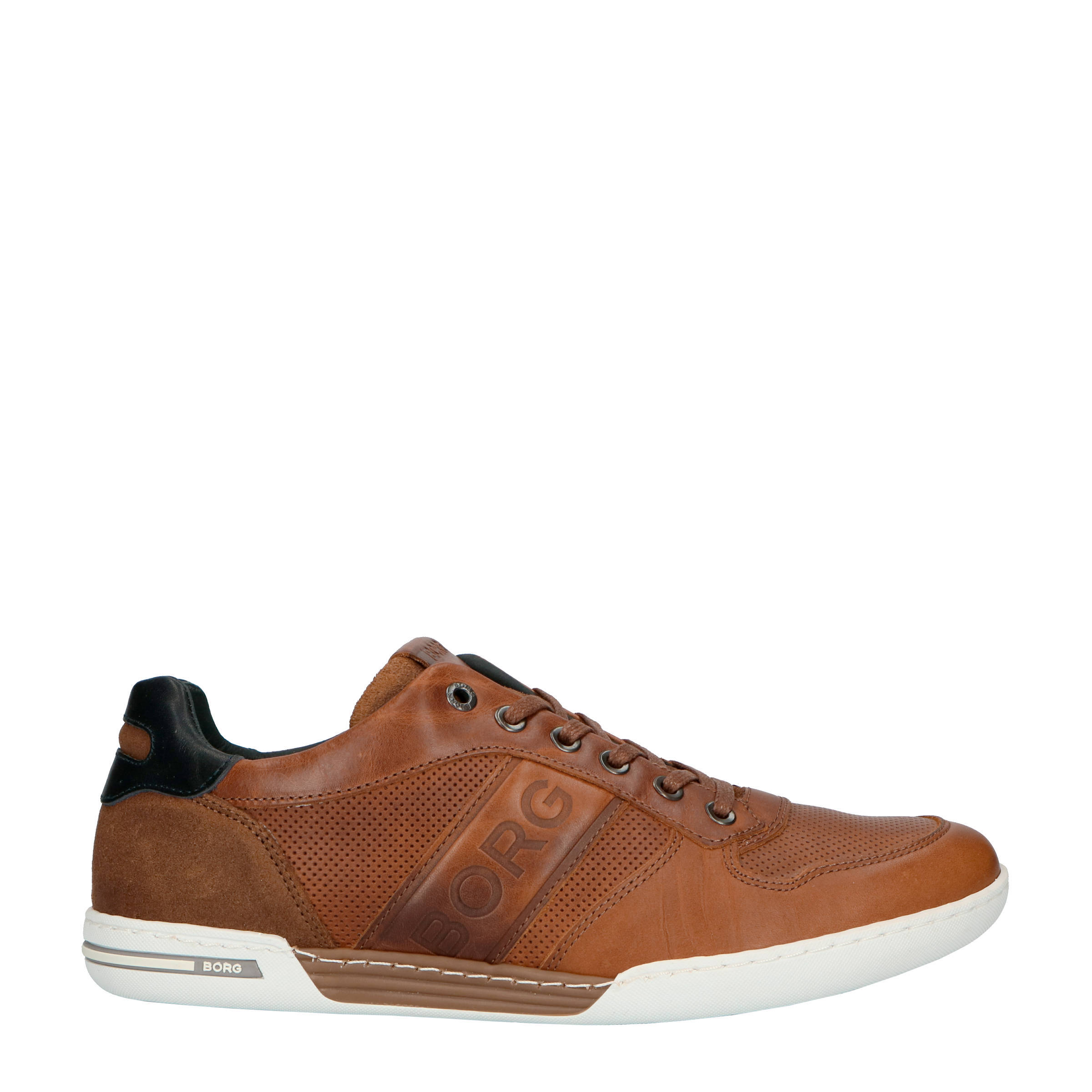 Björn Borg Bjorn Borg Curd Mid M Hoge sneakers Leren Sneaker Heren Cognac -  Schoenen.nl