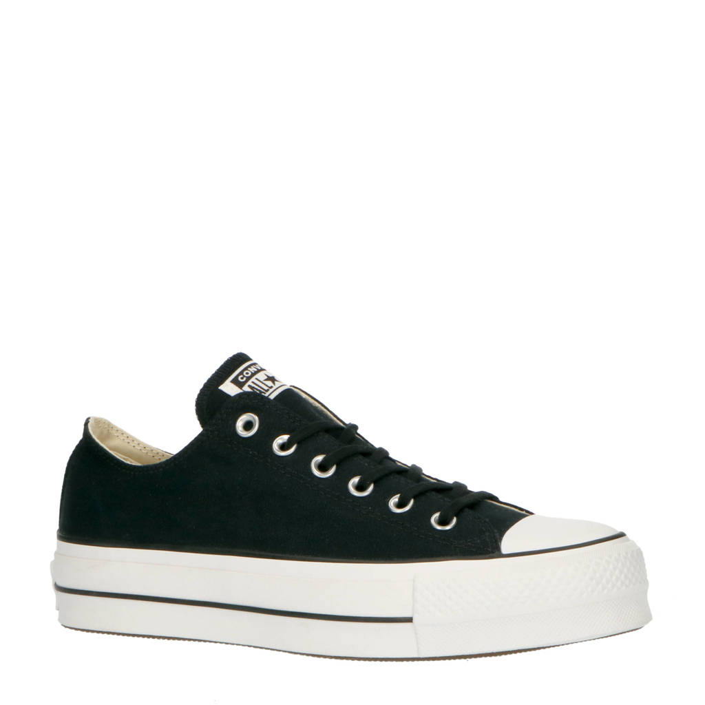 regeling kant Kustlijn Converse Chuck Taylor All Star OX sneakers zwart/wit | wehkamp