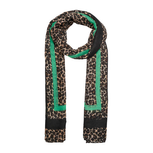 Only Sjaal Panterprint Groen only kopen in de aanbieding Only Sjaal Panterprint Groen only kopen in de aanbieding