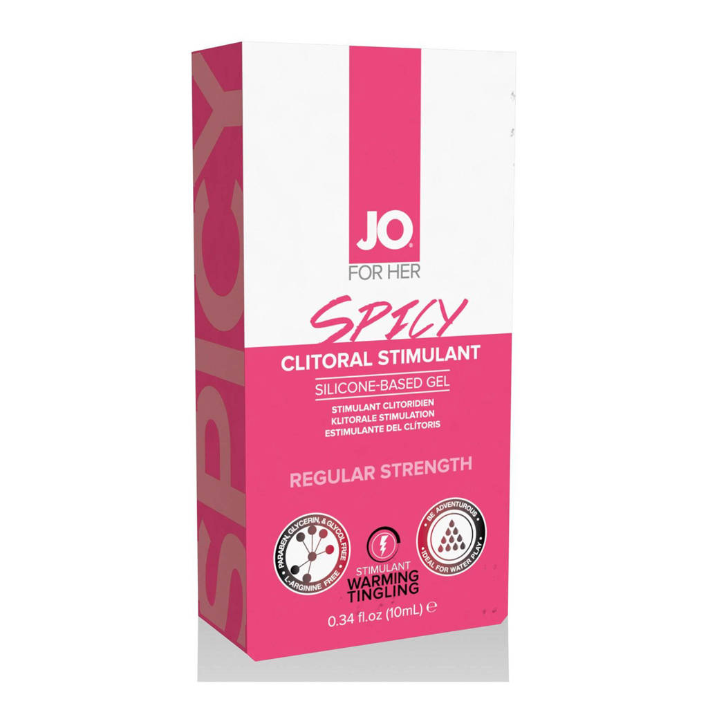 System JO For Her stimulerende clitoris gel - Warming Spicy