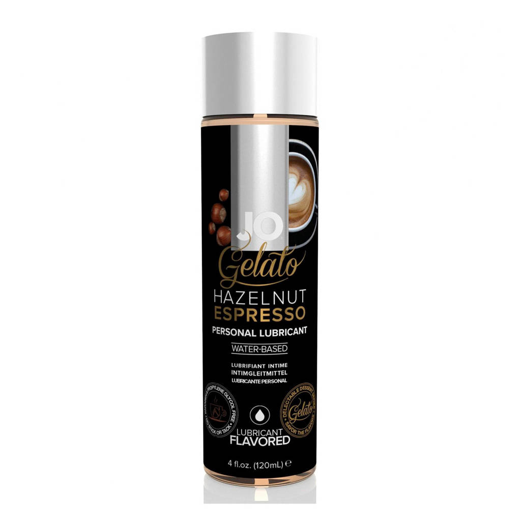 System JO Gelato Hazelnoot Espresso glijmiddel - 120 ml, Cappuccino