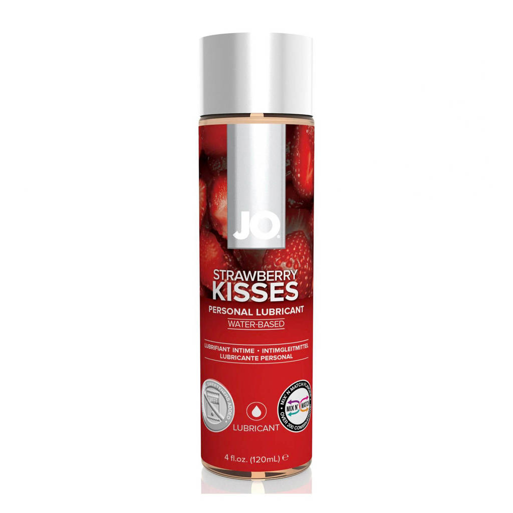 System JO H2O Aardbei glijmiddel - 120 ml