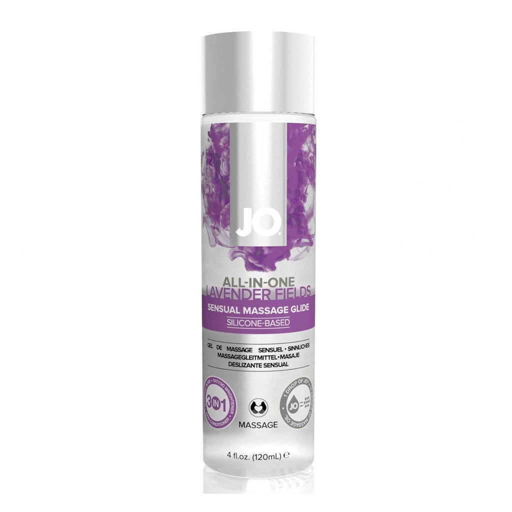 System JO All-in-One Sensual Massage Glide lavendel - 120 ml