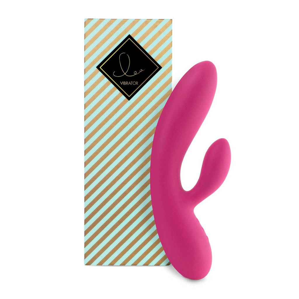 Feelztoys Lea Rabbit vibrator - roze, Roze