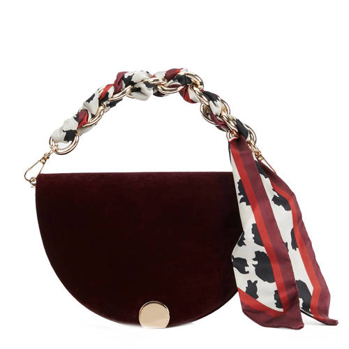 Parfois Crossbody Tas Donkerrood parfois kopen in de aanbieding