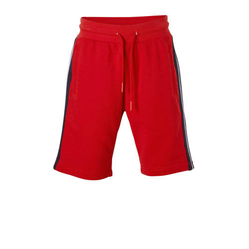 Antony Morato Sweatshort Met Zijbies Rood antony morato kopen in de aanbieding