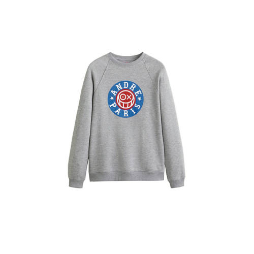 Mango Man Andre Gemeleerde Sweater Grijs mango man kopen in de aanbieding Mango Man Andre Gemeleerde Sweater Grijs mango man kopen in de aanbieding