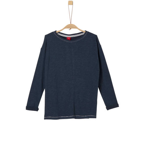 Soliver Longsleeve Blauw soliver kopen in de aanbieding Soliver Longsleeve Blauw soliver kopen in de aanbieding