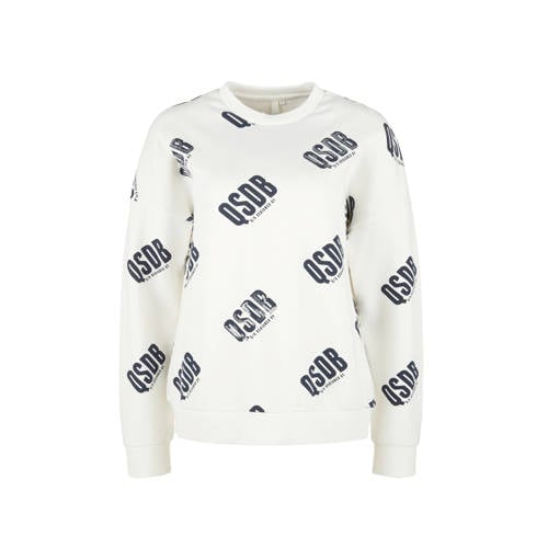 Qs Designed By Trui Met Tekst En Pailletten qs designed by kopen in de aanbieding