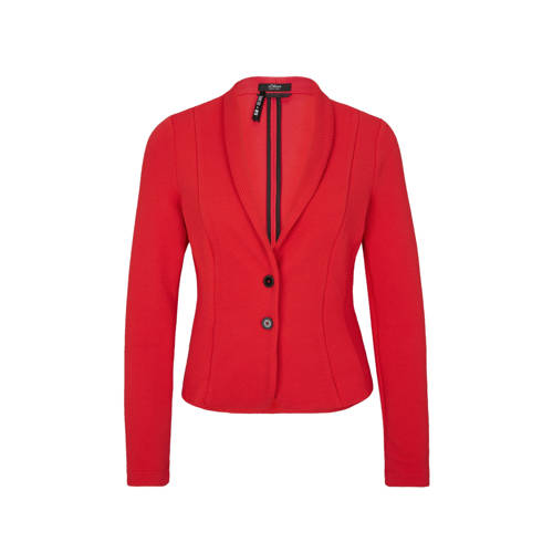 Soliver Black Label Blazer Rood soliver black label kopen in de aanbieding