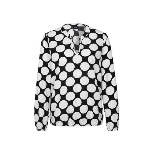 Soliver Black Label Gestipte Blouse soliver black label kopen in de aanbieding