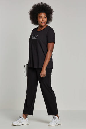 broek met wijduitlopende pijpen