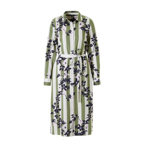 Vero Moda Gestreepte Blousejurk Met Bloemenprint vero moda kopen in de aanbieding Vero Moda Gestreepte Blousejurk Met Bloemenprint vero moda kopen in de aanbieding