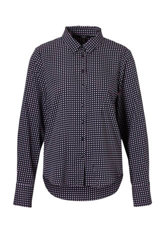 geblokte blouse
