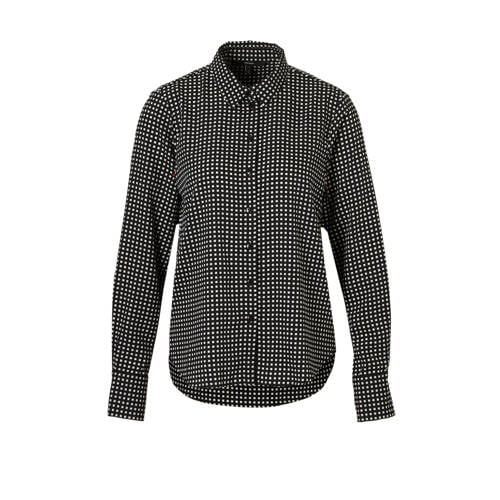 Vero Moda Geblokte Blouse vero moda kopen in de aanbieding