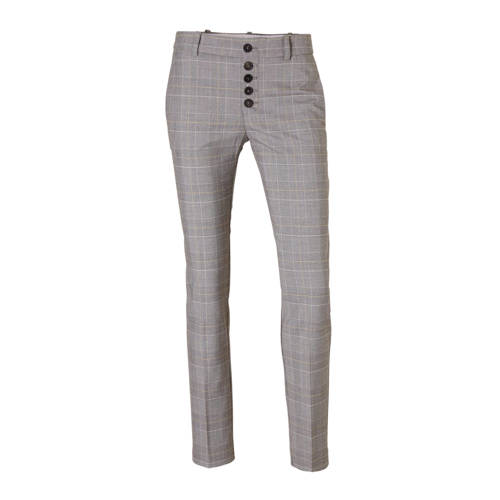 Mango Straight Fit Pantalon Met Ruit Dessin Grijs mango kopen in de aanbieding Mango Straight Fit Pantalon Met Ruit Dessin Grijs mango kopen in de aanbieding