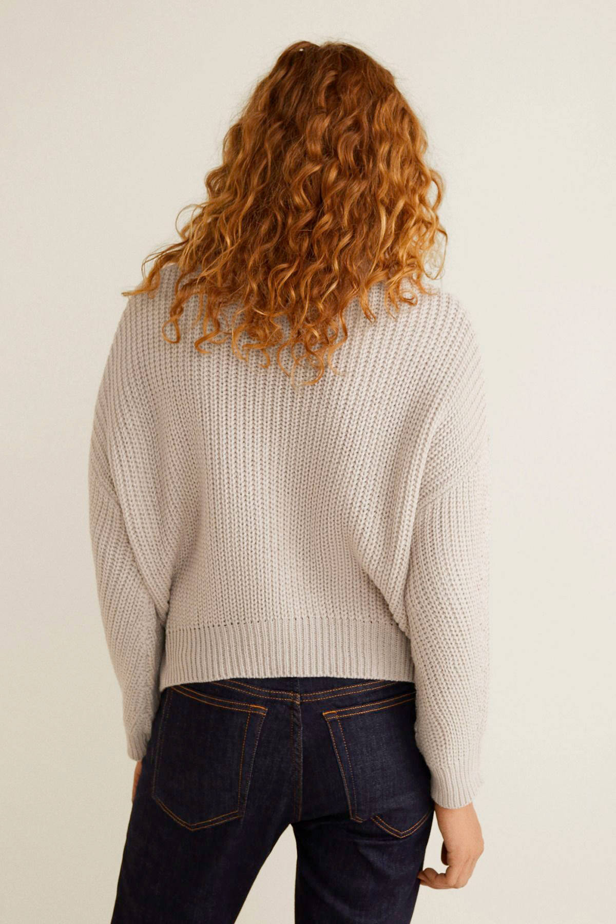 Mango gebreide trui met ajour beige | wehkamp Mango ajour trui beige | wehkamp