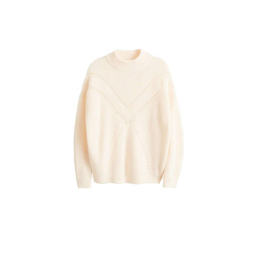 Mango Grof Gebreide Trui Met Lage Schoudernaden Beige mango kopen in de aanbieding Mango Grof Gebreide Trui Met Lage Schoudernaden Beige mango kopen in de aanbieding